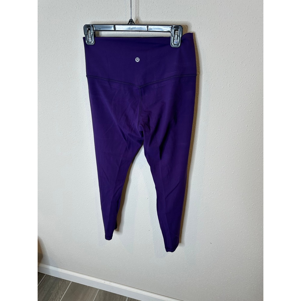Lululemon Align High Rise Leggings capri Purple Size‎ 10 - Picture 2 of 3